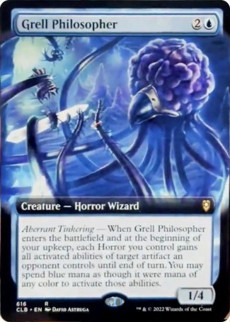 Grell Philosopher (Extended Art) [Commander Legends: Battle for Baldur's Gate] | Exor Games Bridgewater