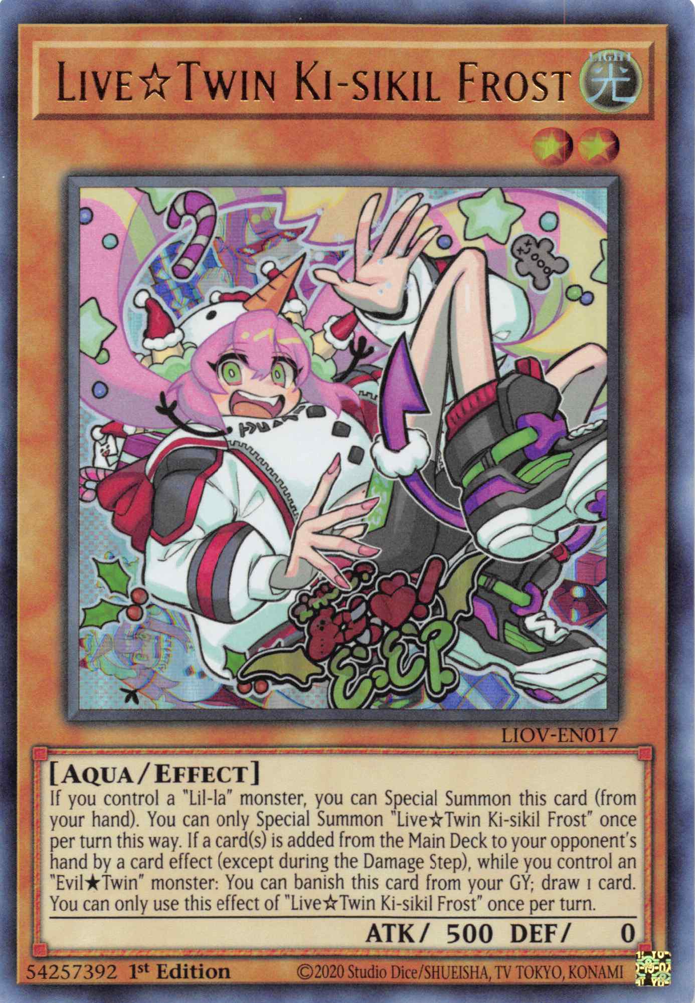 Live Twin Ki-sikil Frost [LIOV-EN017] Ultra Rare | Exor Games Bridgewater