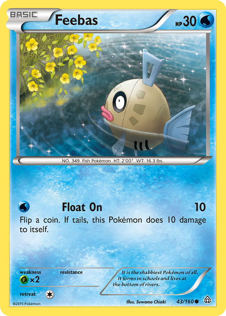 Feebas (43/160) [XY: Primal Clash] | Exor Games Bridgewater