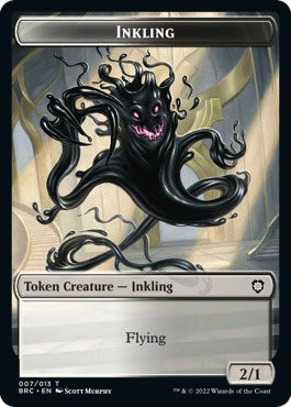 Mishra's Warform // Inkling Double-Sided Token [The Brothers' War Commander Tokens] | Exor Games Bridgewater