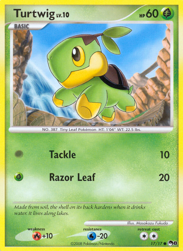 Turtwig (17/17) [POP Series 8] | Exor Games Bridgewater