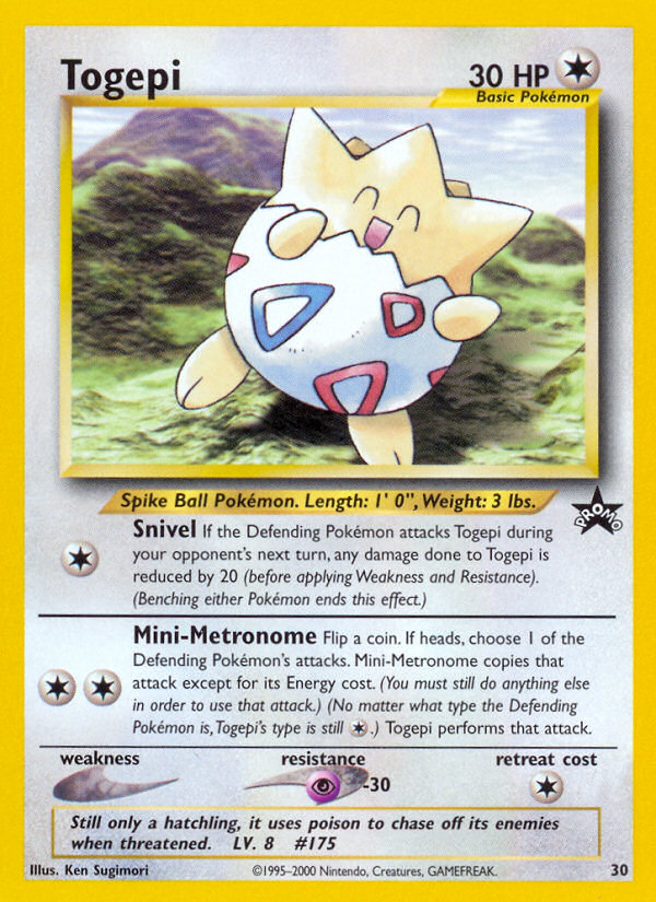 Togepi (30) [Wizards of the Coast: Black Star Promos] | Exor Games Bridgewater