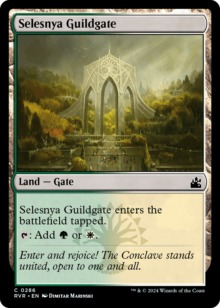 Selesnya Guildgate [Ravnica Remastered] | Exor Games Bridgewater