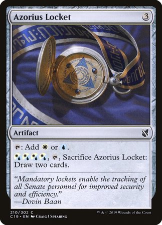 Azorius Locket [Commander 2019] | Exor Games Bridgewater