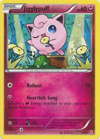 Jigglypuff (12/30) [XY: Trainer Kit 1 - Wigglytuff] | Exor Games Bridgewater