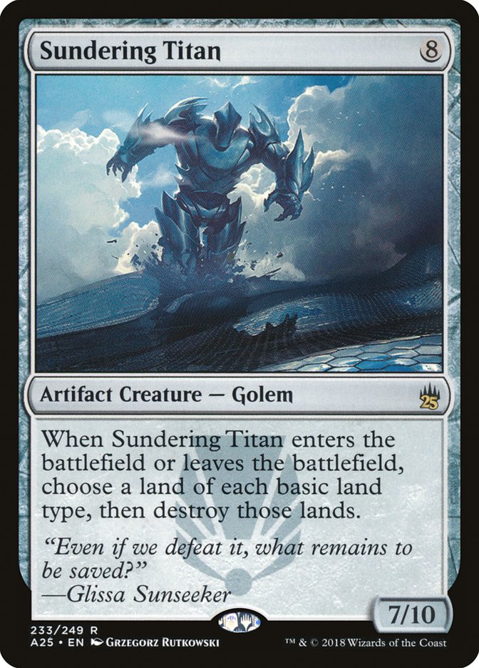 Sundering Titan [Masters 25] | Exor Games Bridgewater