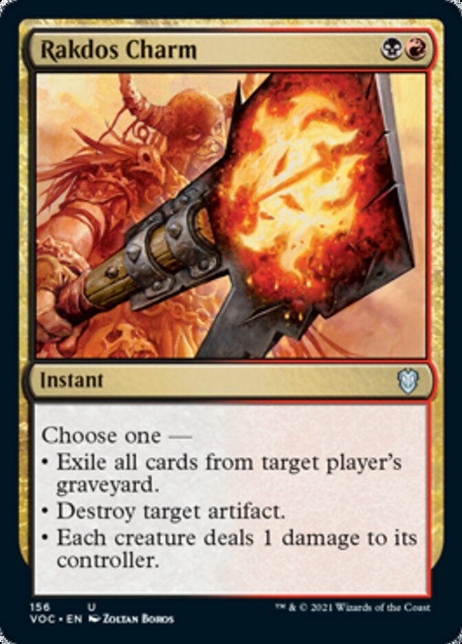 Rakdos Charm [Innistrad: Crimson Vow Commander] | Exor Games Bridgewater