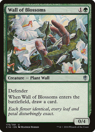 Wall of Blossoms [Commander 2016] | Exor Games Bridgewater