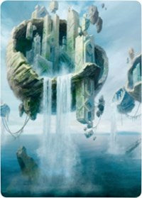 Island 2 Art Card [Zendikar Rising Art Series] | Exor Games Bridgewater