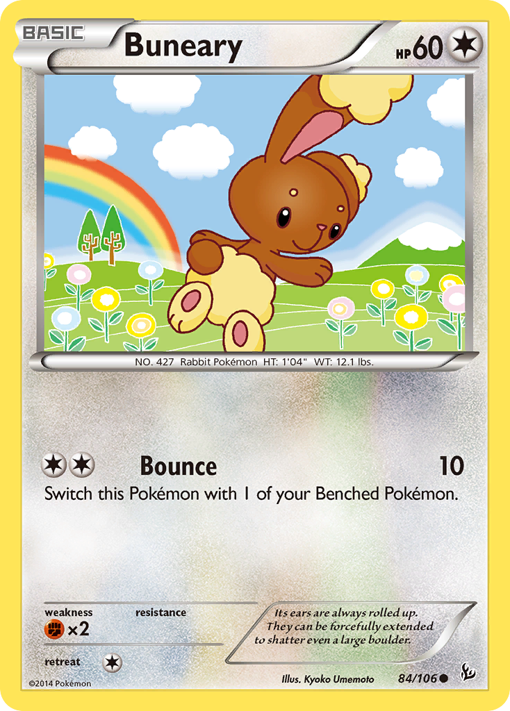 Buneary (84/106) [XY: Flashfire] | Exor Games Bridgewater