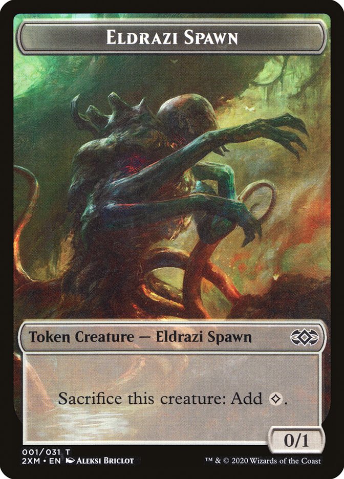 Eldrazi Spawn Token [Double Masters] | Exor Games Bridgewater