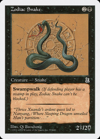 Zodiac Snake [Portal Three Kingdoms] | Exor Games Bridgewater