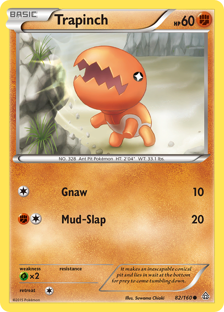 Trapinch (82/160) [XY: Primal Clash] | Exor Games Bridgewater