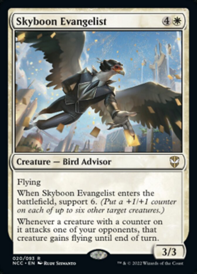 Skyboon Evangelist [Streets of New Capenna Commander] | Exor Games Bridgewater