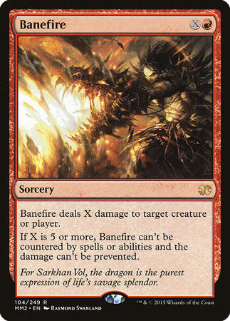 Banefire [Modern Masters 2015] | Exor Games Bridgewater