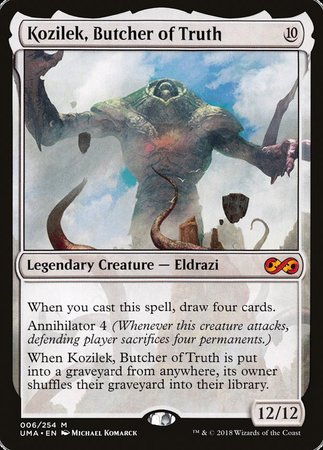 Kozilek, Butcher of Truth [Ultimate Masters] | Exor Games Bridgewater