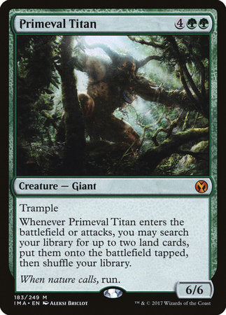 Primeval Titan [Iconic Masters] | Exor Games Bridgewater