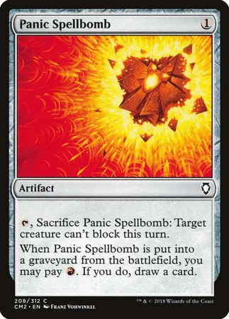 Panic Spellbomb [Commander Anthology Volume II] | Exor Games Bridgewater