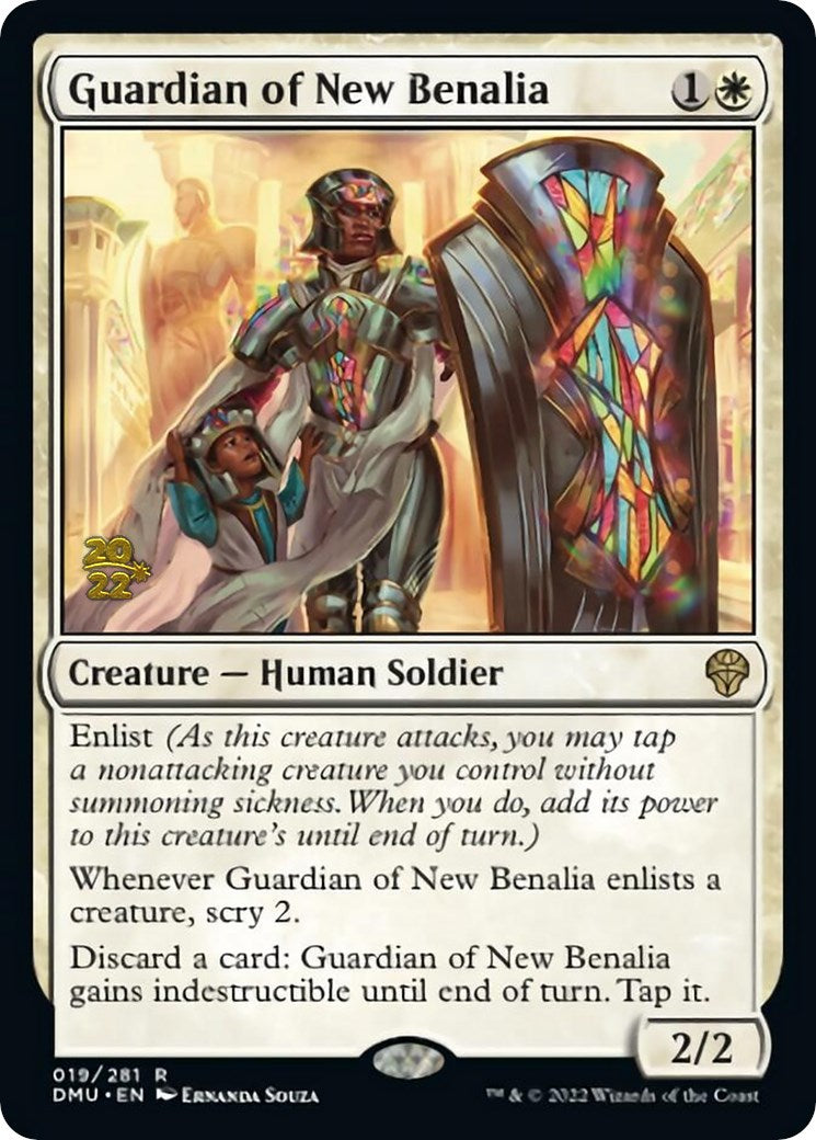 Guardian of New Benalia [Dominaria United Prerelease Promos] | Exor Games Bridgewater