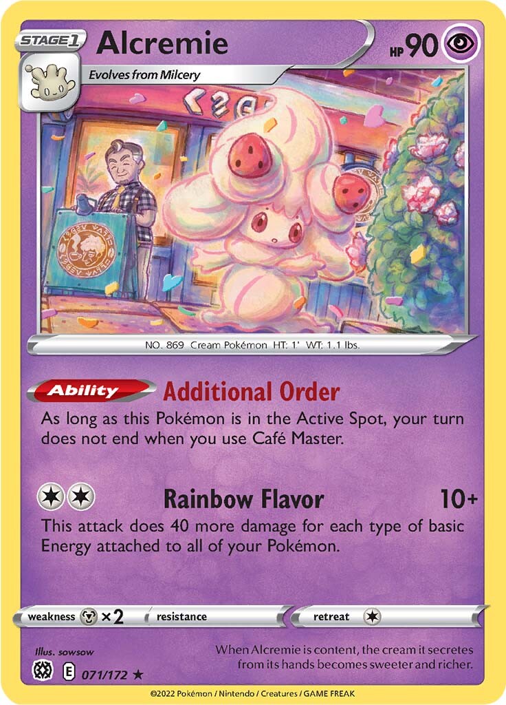 Alcremie (071/172) [Sword & Shield: Brilliant Stars] | Exor Games Bridgewater