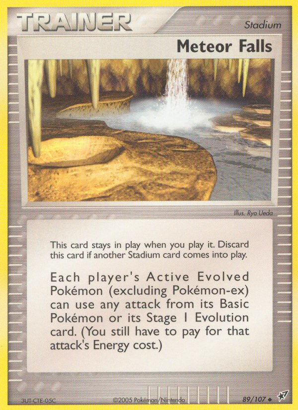 Meteor Falls (89/107) [EX: Deoxys] | Exor Games Bridgewater