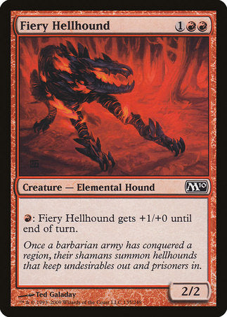 Fiery Hellhound [Magic 2010] | Exor Games Bridgewater