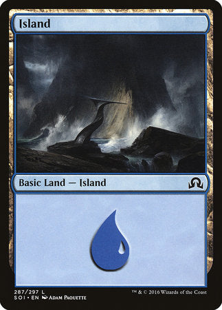 Island (287) [Shadows over Innistrad] | Exor Games Bridgewater