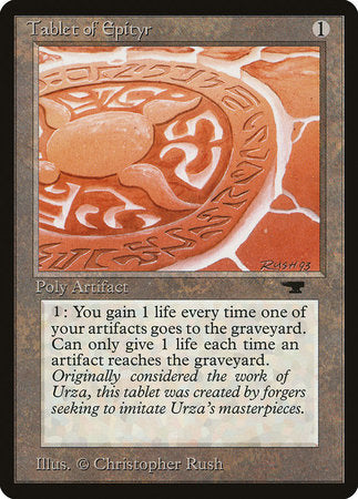 Tablet of Epityr [Antiquities] | Exor Games Bridgewater