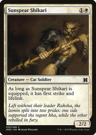 Sunspear Shikari [Modern Masters 2015] | Exor Games Bridgewater