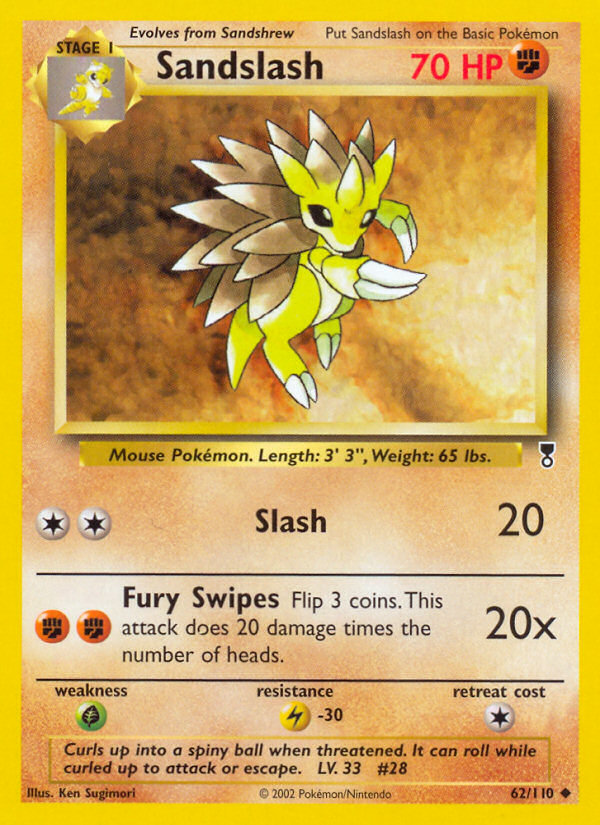 Sandslash (62/110) [Legendary Collection] | Exor Games Bridgewater