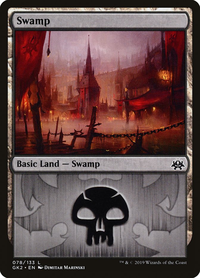 Swamp (78) [Ravnica Allegiance Guild Kit] | Exor Games Bridgewater