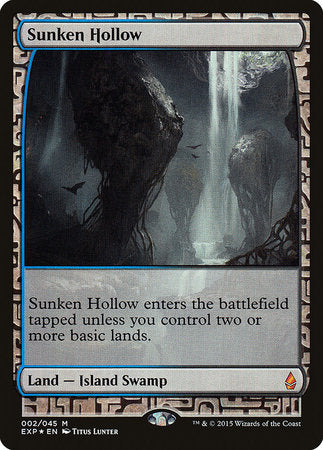 Sunken Hollow [Zendikar Expeditions] | Exor Games Bridgewater