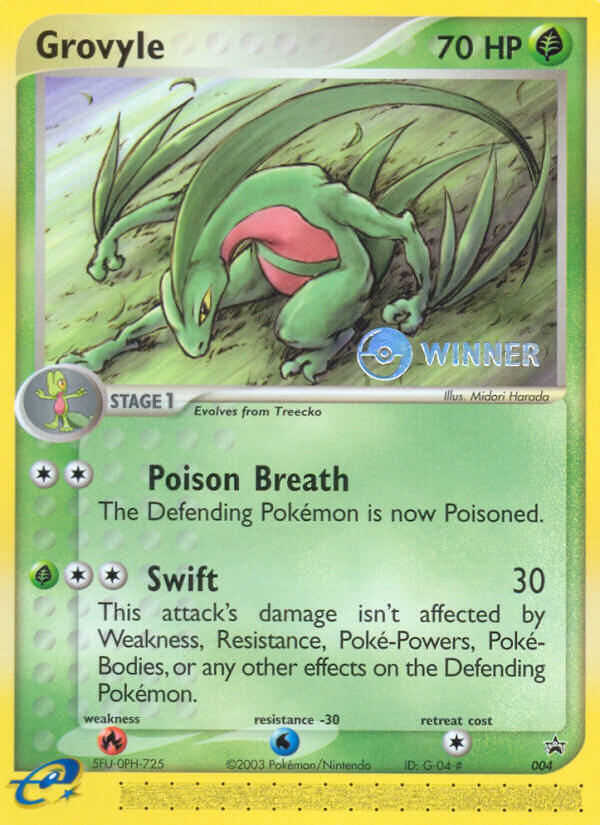 Grovyle (004) [Nintendo: Black Star Promos] | Exor Games Bridgewater