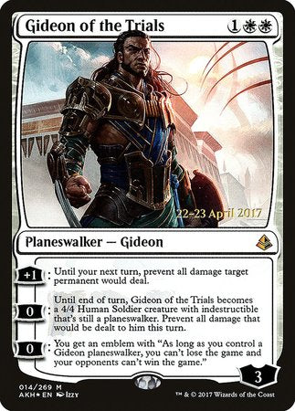 Gideon of the Trials [Amonkhet Promos] | Exor Games Bridgewater