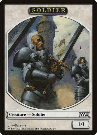 Soldier Token [Magic 2010 Tokens] | Exor Games Bridgewater