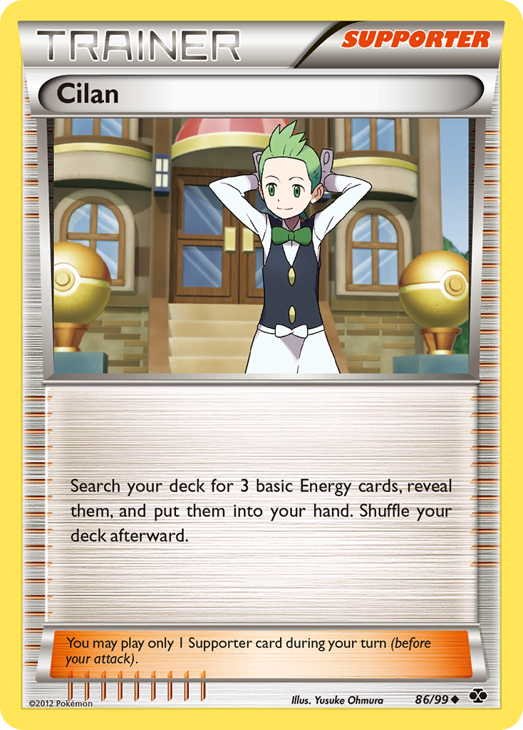 Cilan (86/99) [Black & White: Next Destinies] | Exor Games Bridgewater