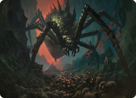 Shelob, Child of Ungoliant Art Card [The Lord of the Rings: Tales of Middle-earth Art Series] | Exor Games Bridgewater