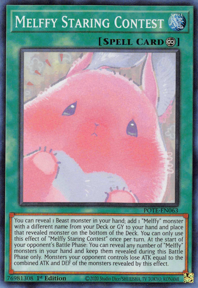 Melffy Staring Contest [POTE-EN063] Super Rare | Exor Games Bridgewater