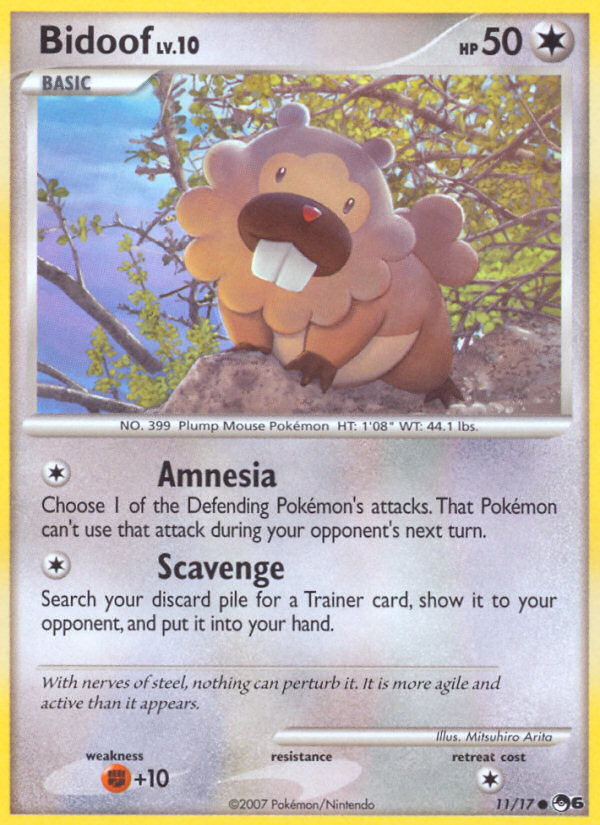 Bidoof (11/17) [POP Series 6] | Exor Games Bridgewater