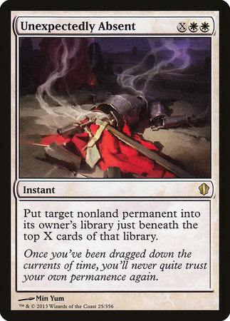 Unexpectedly Absent [Commander 2013] | Exor Games Bridgewater