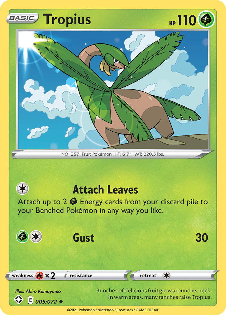 Tropius (005/072) [Sword & Shield: Shining Fates] | Exor Games Bridgewater