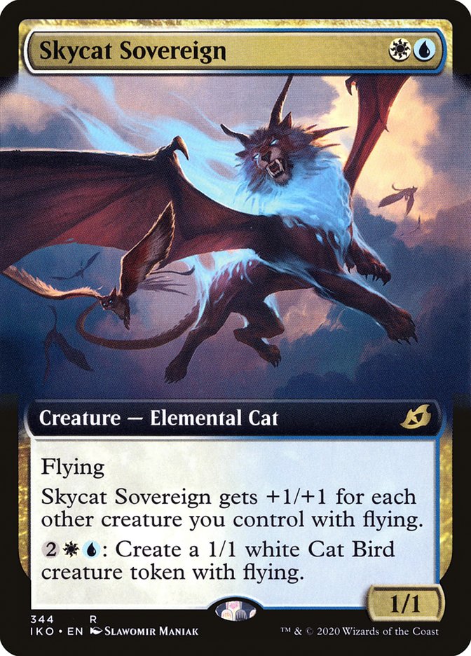 Skycat Sovereign (Extended Art) [Ikoria: Lair of Behemoths] | Exor Games Bridgewater