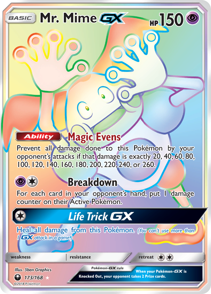 Mr. Mime GX (173/168) [Sun & Moon: Celestial Storm] | Exor Games Bridgewater