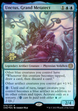 Unctus, Grand Metatect [Phyrexia: All Will Be One Prerelease Promos] | Exor Games Bridgewater