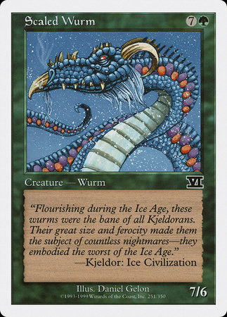 Scaled Wurm [Classic Sixth Edition] | Exor Games Bridgewater