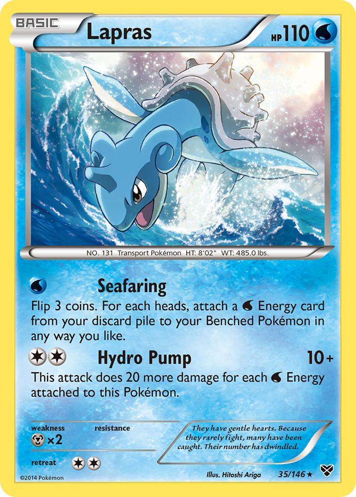 Lapras (35/146) [XY: Base Set] | Exor Games Bridgewater