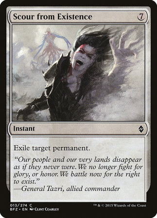 Scour from Existence [Battle for Zendikar] | Exor Games Bridgewater