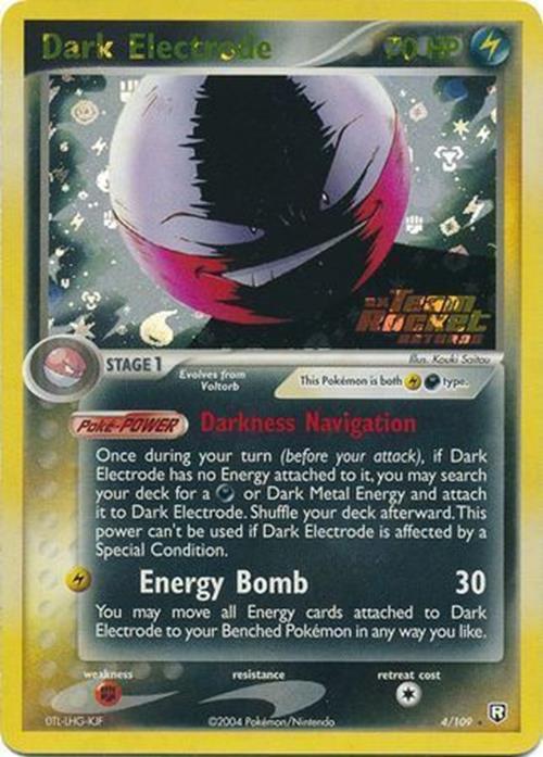 Dark Electrode (4/109) (Stamped) [EX: Team Rocket Returns] | Exor Games Bridgewater