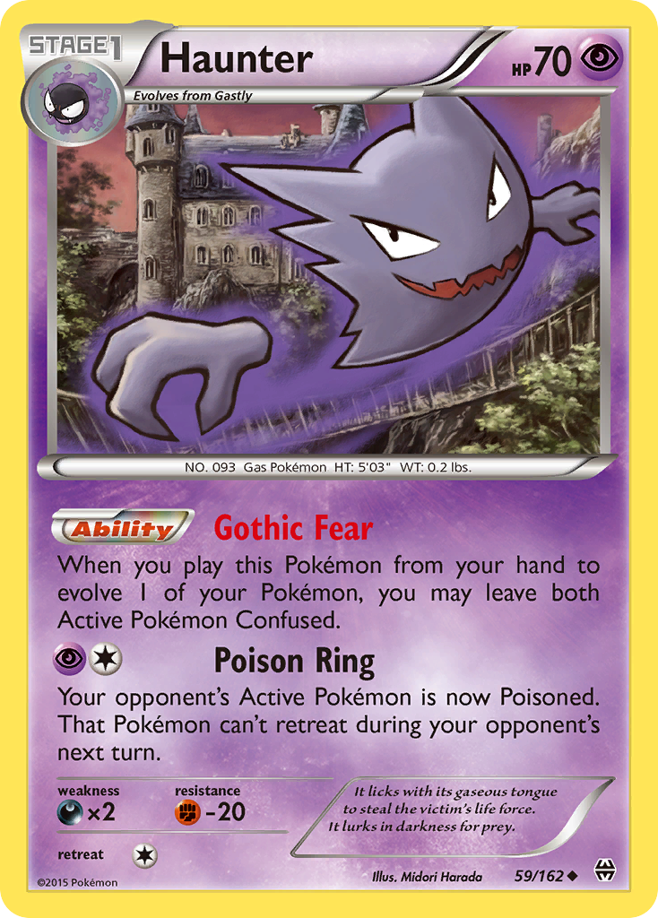 Haunter (59/162) [XY: BREAKthrough] | Exor Games Bridgewater