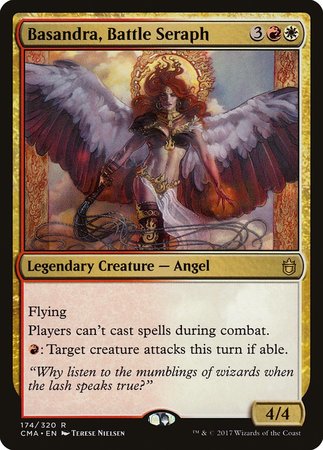 Basandra, Battle Seraph [Commander Anthology] | Exor Games Bridgewater